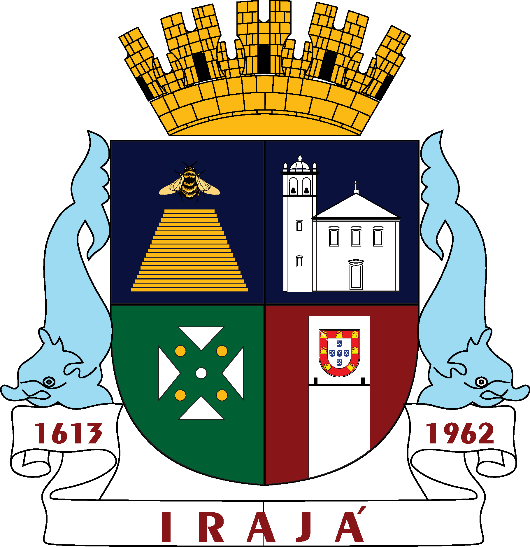 BRAS├ГO IRAJ├Б RJ Logo Vector Logo